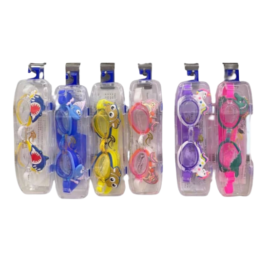 صورة نظارات سباحة "Fun Eyes" – حماية ومرح تحت الموية